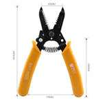 Pinza spelafili portatile per cavi 0,5-1,6 mm