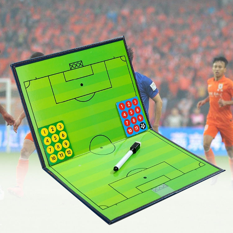 Lavagna magnetica pieghevole per allenatore di calcio
