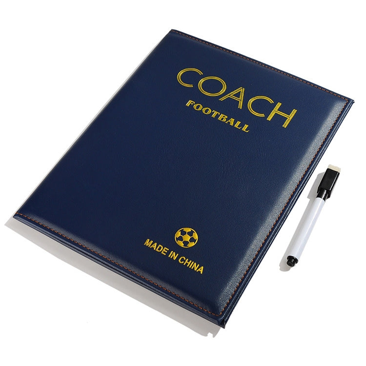 Lavagna dimostrativa pieghevole per allenatore di calcio Lavagna magnetica per allenatore di calcio, copertina per appunti con penna, Foldable Cover