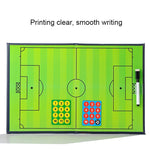 Lavagna dimostrativa pieghevole per allenatore di calcio Lavagna magnetica per allenatore di calcio, copertina per appunti con penna, Foldable Cover