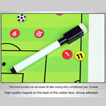 Lavagna dimostrativa pieghevole per allenatore di calcio Lavagna magnetica per allenatore di calcio, copertina per appunti con penna, Foldable Cover