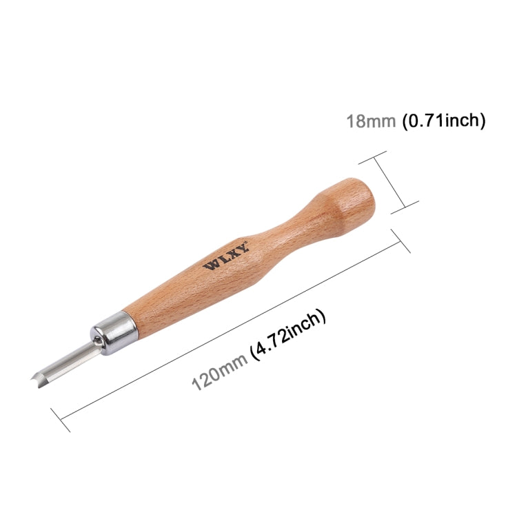 WLXY 12 pezzi/set scalpelli per intaglio del legno coltello per intaglio del legno di base lavorazione timbri in gomma fatti a mano utensili manuali, WL-9330