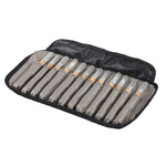 WLXY 12 pezzi/set scalpelli per intaglio del legno coltello per intaglio del legno di base lavorazione timbri in gomma fatti a mano utensili manuali, WL-9330