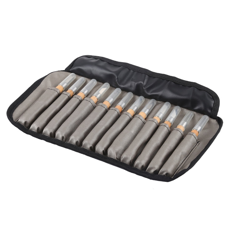 WLXY 12 pezzi/set scalpelli per intaglio del legno coltello per intaglio del legno di base lavorazione timbri in gomma fatti a mano utensili manuali, WL-9330
