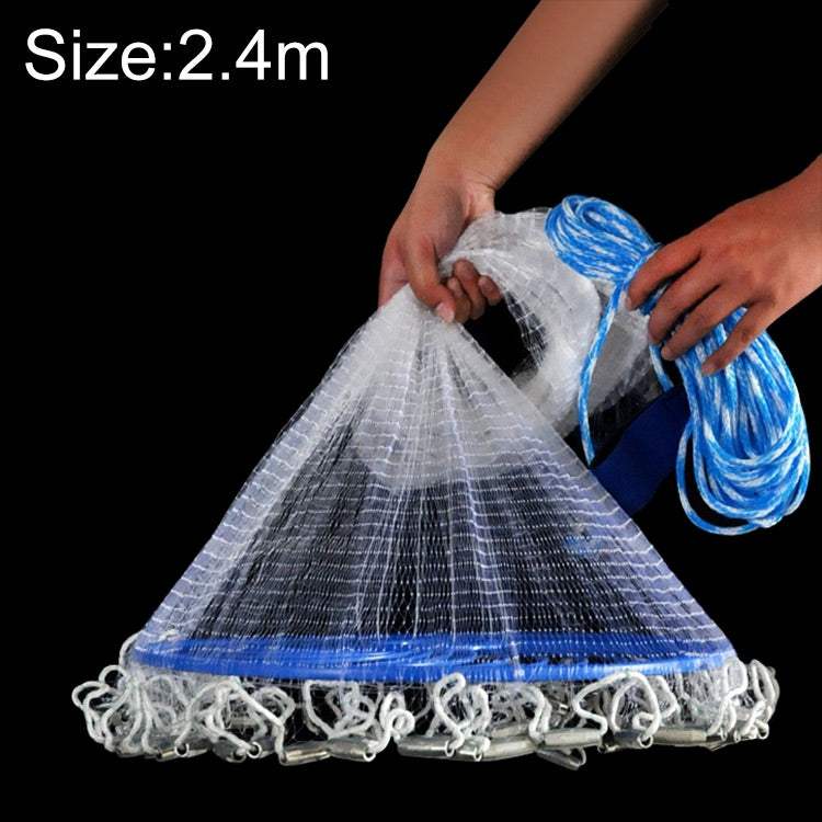 Rete da pesca in monofilamento 480 Flying Disc, altezza: 2,4 m, 480 Flying Disc Monofilament