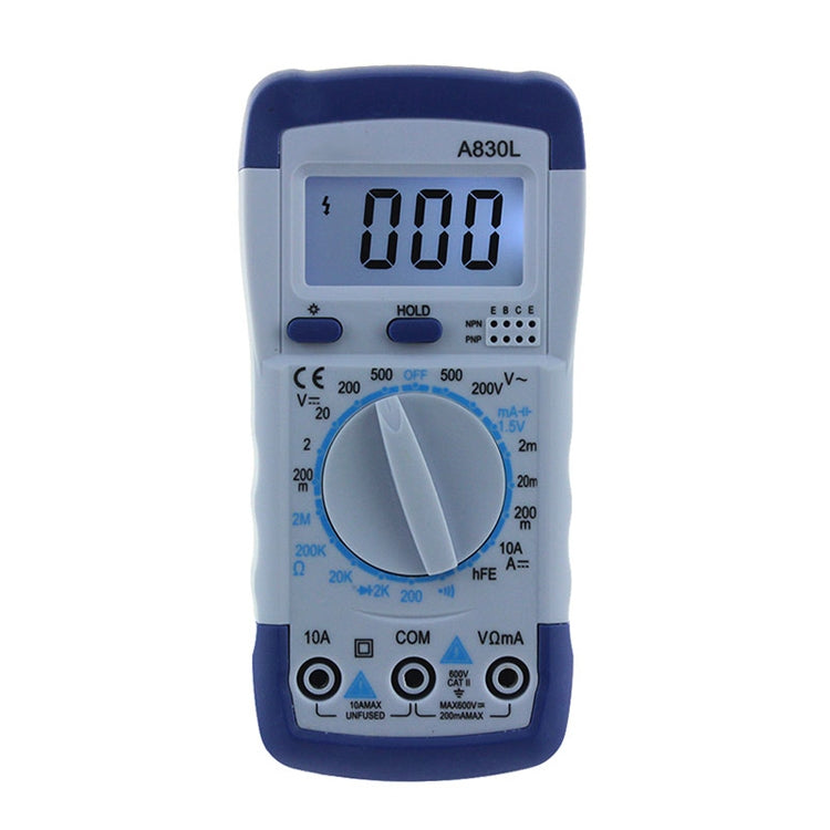 ANENG A830L Portable Multimeter Household Electrical Tool (Yellow Gray), OG8759A, OG8759B, OG8759C, OG8759D, OG8759E, OG8759F