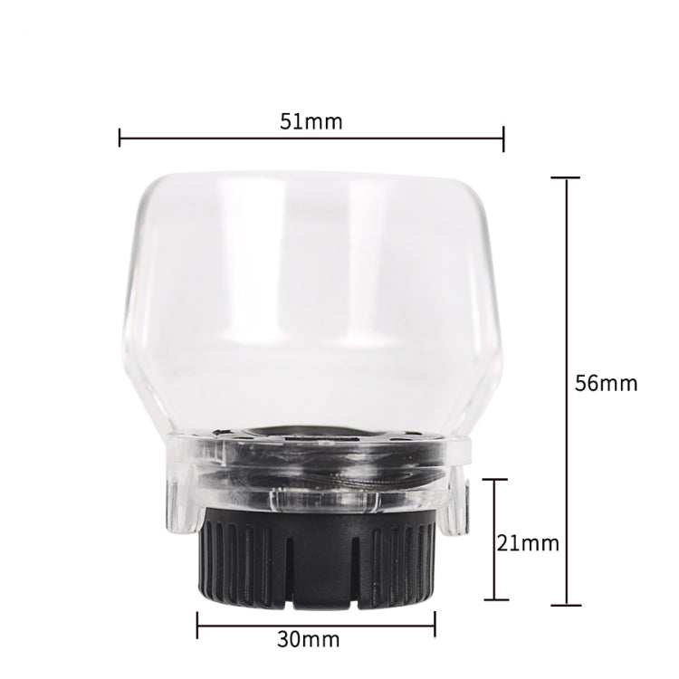 Hilda A550 Utensile rotante con scudo trasparente per mini trapano DREMEL