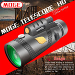 Telescopio monoculare per visione notturna professionale Moge 12x50 HD con treppiede, Moge 12x50 With Tripod
