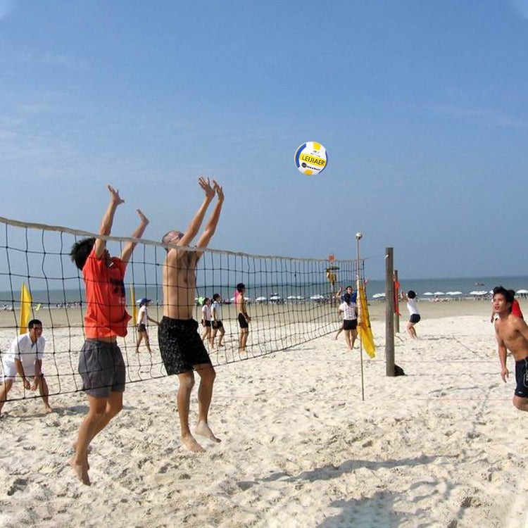 LEIJIAER LVB400 N. 5 Pallavolo morbido a prova di esplosione Indoor Beach Practice Volley, Diametro: 21,5 cm