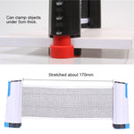 Porta rete da ping pong portatile retrattile REGAIL, REGAIL  Table Tennis Net Rack(Black Grey), REGAIL  Table Tennis Net Rack(Black Red), REGAIL  Table Tennis Net Rack(Gray Blue)