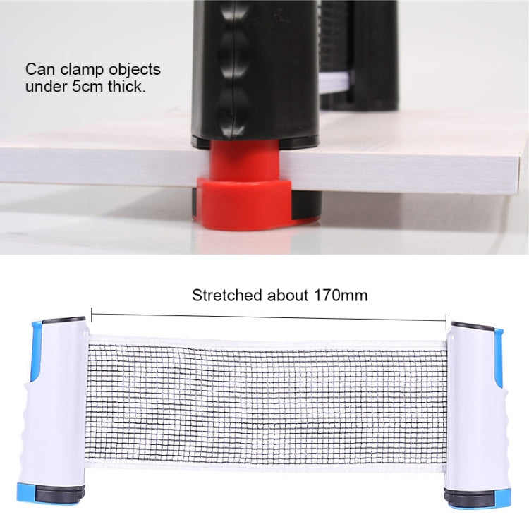 Porta rete da ping pong portatile retrattile REGAIL, REGAIL  Table Tennis Net Rack(Black Grey), REGAIL  Table Tennis Net Rack(Black Red), REGAIL  Table Tennis Net Rack(Gray Blue)