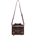 BG028 Borsa a tracolla da donna Borsa a tracolla, dimensioni: 25 x 21 x 9 cm, lunghezza tracolla: 120 cm, 25 x 21 x 9cm