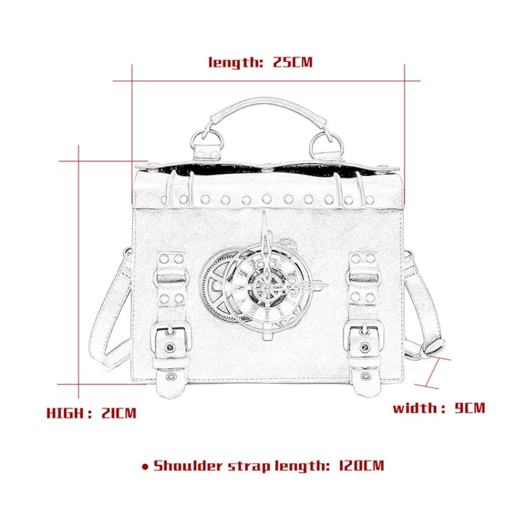 BG028 Borsa a tracolla da donna Borsa a tracolla, dimensioni: 25 x 21 x 9 cm, lunghezza tracolla: 120 cm, 25 x 21 x 9cm