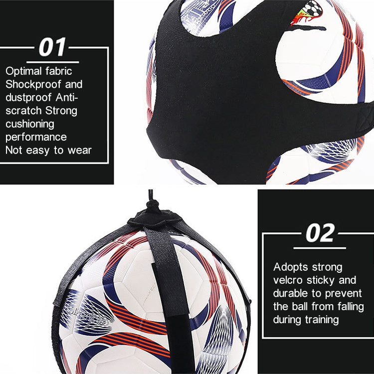 Attrezzatura da allenamento per il controllo della palla da calcio con nastro a cinque artigli regolabile, Five-claw Juggle