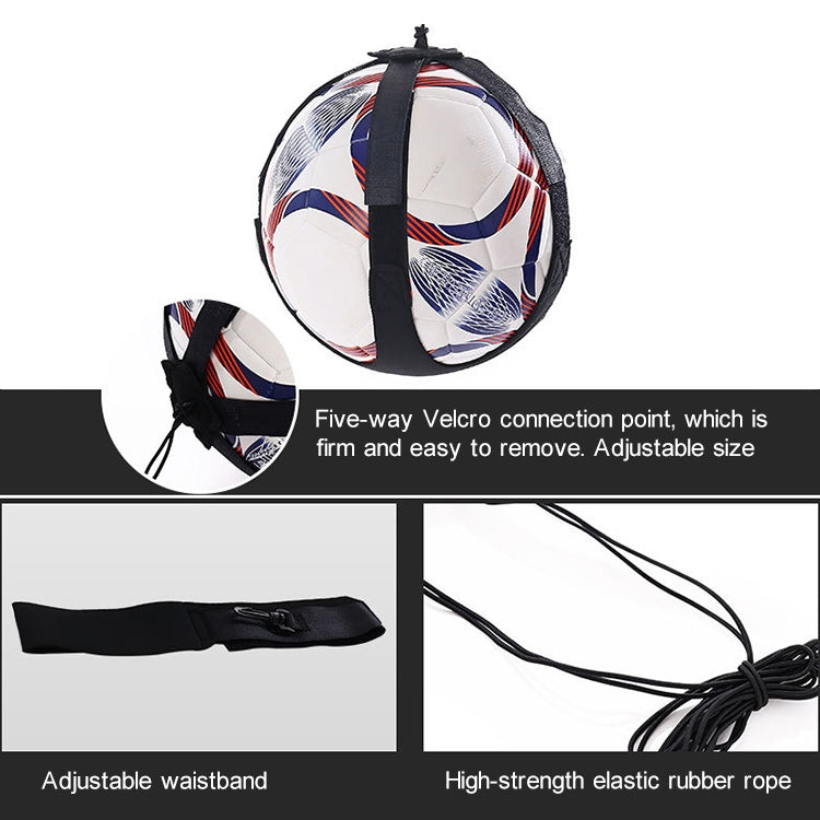 Attrezzatura da allenamento per il controllo della palla da calcio con nastro a cinque artigli regolabile, Five-claw Juggle