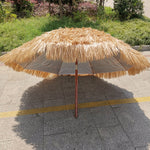 Ombrello in paglia imitazione ombra per le vacanze al mare, specifica: 2 m, 2m Umbrella