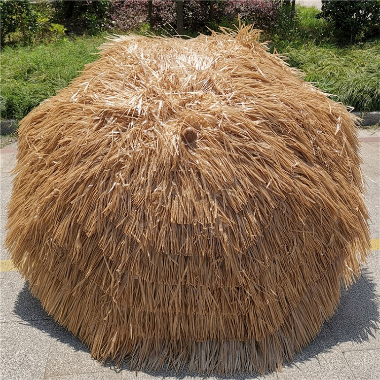 Ombrello in paglia imitazione ombra per le vacanze al mare, specifica: 2 m, 2m Umbrella