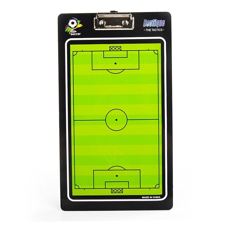 Pannello di comando magnetico per allenatore di calcio in PVC con penna e gomma, PVC