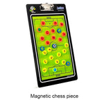 Pannello di comando magnetico per allenatore di calcio in PVC con penna e gomma, PVC