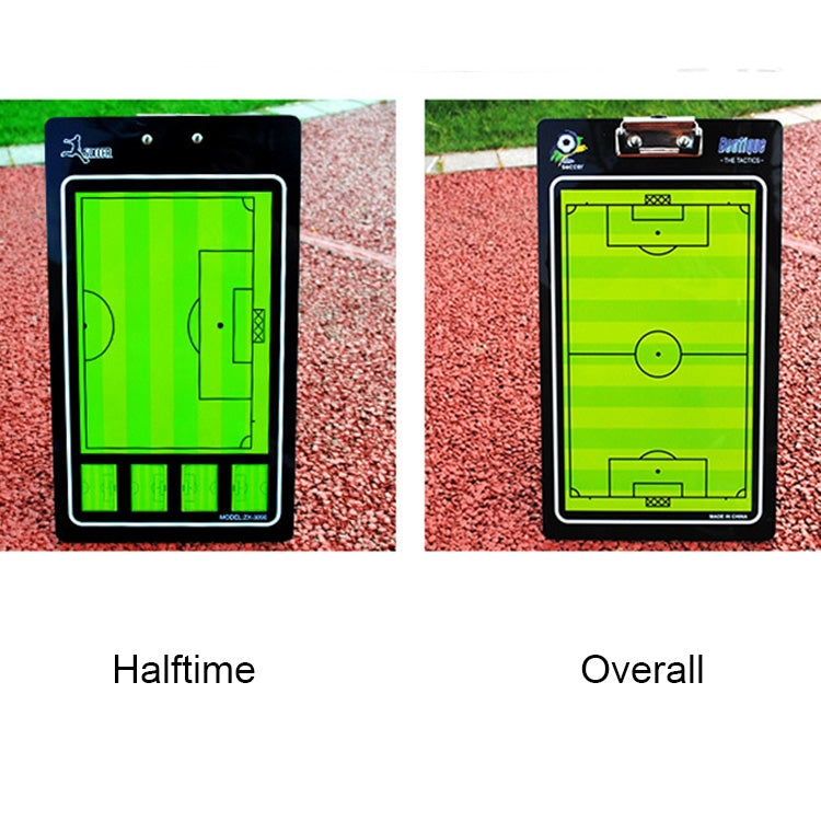 Pannello di comando magnetico per allenatore di calcio in PVC con penna e gomma, PVC