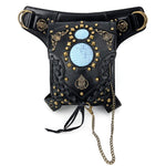 FHG082BK Marsupio da donna multifunzionale con tracolla monospalla, 27 x 16cm