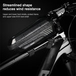 WILD MAN E5 Borsa anteriore impermeabile Borsa per tubo per bicicletta MTB di grande capacità Accessori per l'equitazione, E5