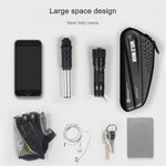 WILD MAN EX Borsa anteriore impermeabile Set di telefoni cellulari MTB Borsa a tubo per bicicletta Accessori per l'equitazione, EX