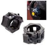 Fibbia in plastica per bilanciere con bloccaggio rapido per barra austriaca, diametro: 25 mm (nero), 25mm