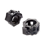 Fibbia in plastica per bilanciere con bloccaggio rapido per barra austriaca, diametro: 25 mm (nero), 25mm