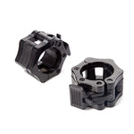 Fibbia in plastica per bilanciere con bloccaggio rapido per barra austriaca, diametro: 25 mm (nero), 25mm