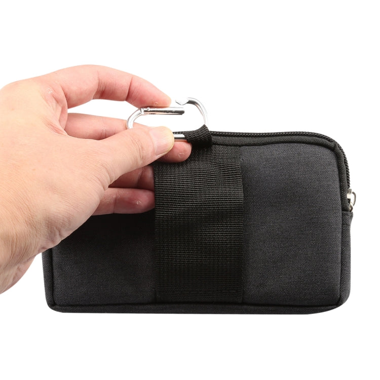 Marsupio sportivo per telefono universale in denim per smartphone da 5,5~6,3 pollici, misura: L, L