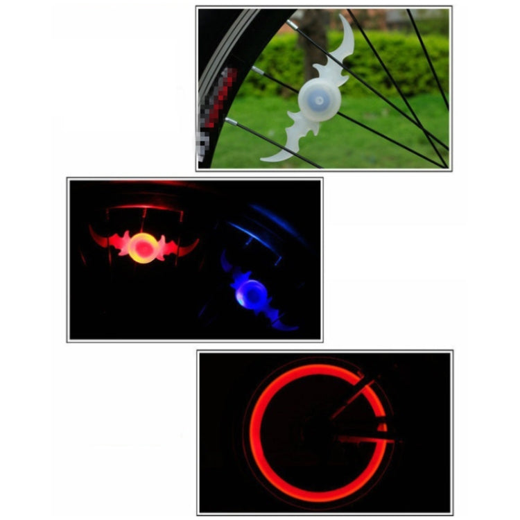 2 ruote per bicicletta, luci a raggi in salice, decorazione, luce notturna a LED colorata
