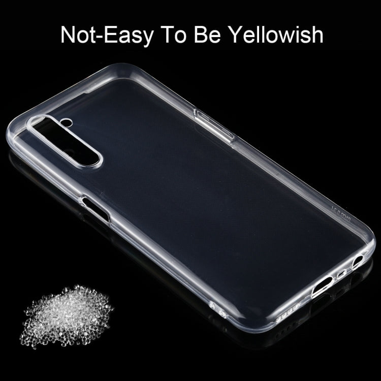Per OPPO Realme 6 Custodia protettiva in TPU trasparente ultrasottile da 0,5 mm, For OPPO Realme 6