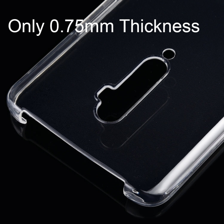 Custodia protettiva morbida in TPU trasparente ultrasottile da 0,75 mm per OPPO Reno 10x Zoom, For OPPO Reno 10x Zoom