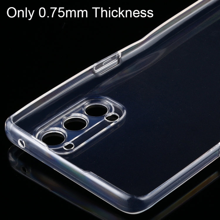 Custodia TPU trasparente ultrasottile per OPPO Reno4 Pro 5G