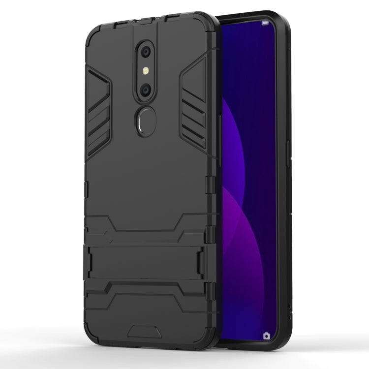 Custodia antiurto PC TPU per OPPO F11 Pro con supporto