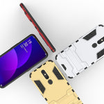 Custodia antiurto PC TPU per OPPO F11 Pro con supporto