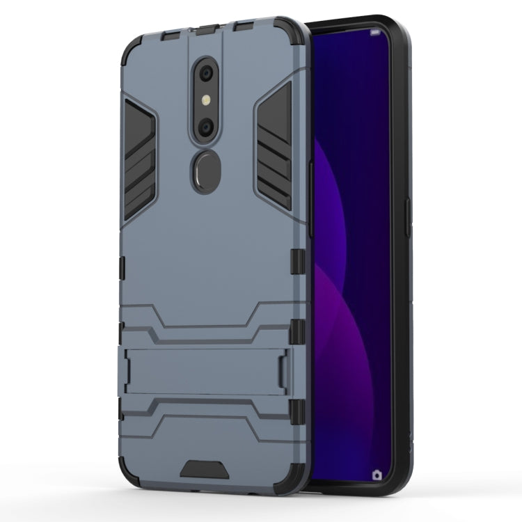 Custodia antiurto PC TPU per OPPO F11 Pro con supporto