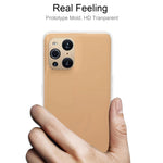 Custodia TPU trasparente ultrasottile per OPPO Find X3 Pro