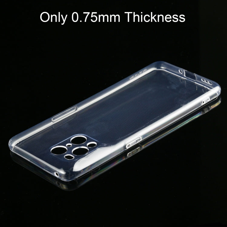 Custodia TPU trasparente ultrasottile per OPPO Find X3 Pro