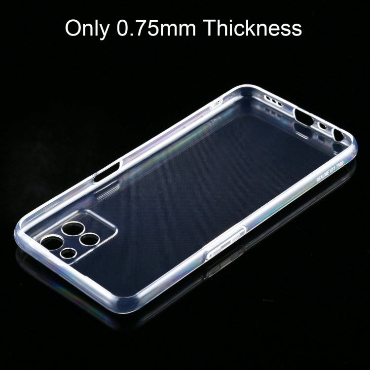 Custodia TPU trasparente ultrasottile per Realme V11 5G