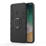 Custodia protettiva PC TPU per OPPO F9 con anello magnetico