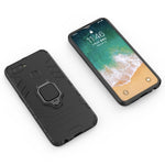 Custodia protettiva PC TPU per OPPO F9 con anello magnetico