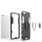 Custodia protettiva OPPO R9s con supporto anello magnetico