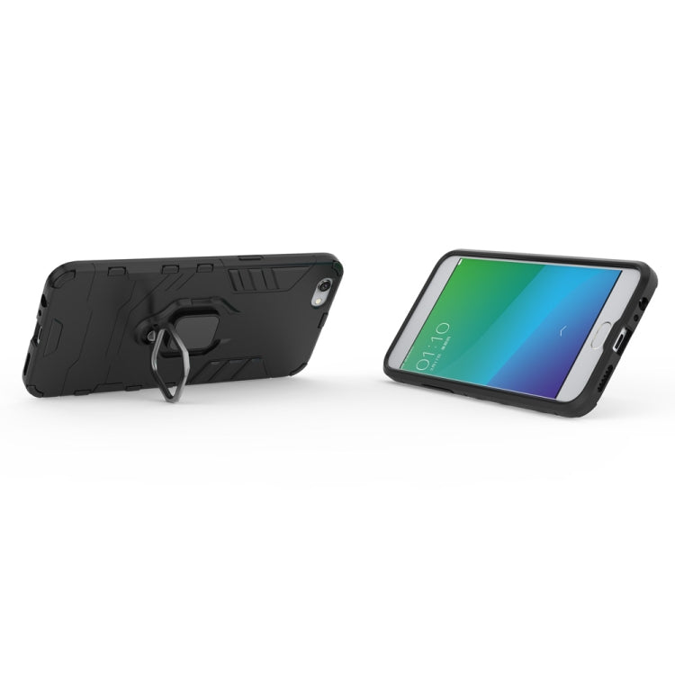 Custodia protettiva OPPO R9s con supporto anello magnetico