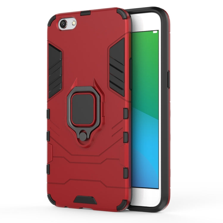 Custodia protettiva OPPO R9s con supporto anello magnetico