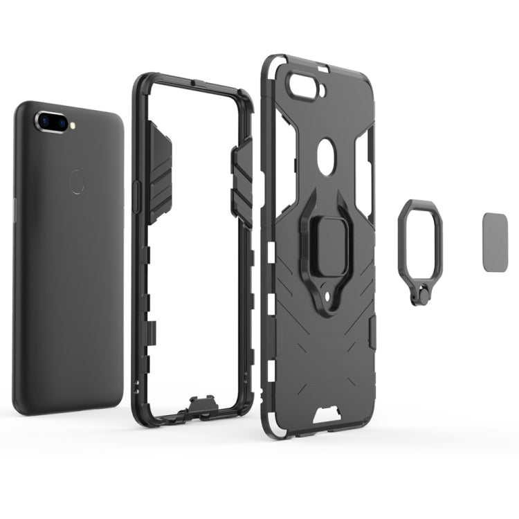 Custodia protettiva OPPO R11s con anello magnetico