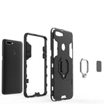 Custodia protettiva OPPO R11s Plus con anello magnetico