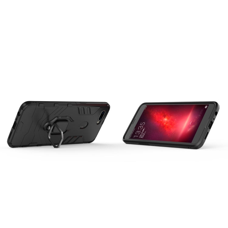 Custodia protettiva OPPO R11s Plus con anello magnetico