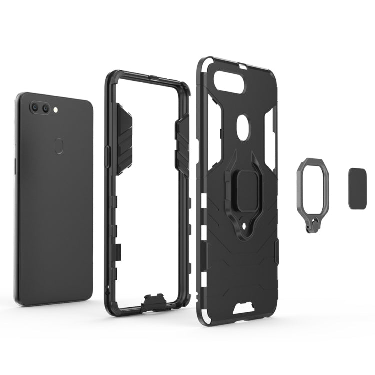 Custodia protettiva OPPO R15 con anello magnetico